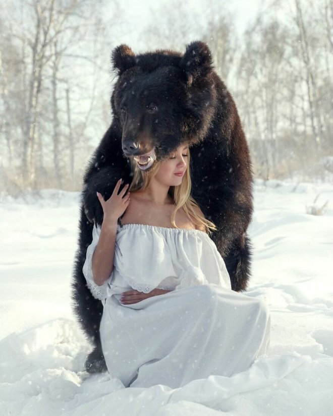 Cứu gấu con khỏi rạp xiếc, cô gái Nga tìm thấy bạn thân trọn đời - Ảnh 11