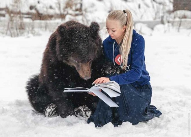 Cứu gấu con khỏi rạp xiếc, cô gái Nga tìm thấy bạn thân trọn đời - Ảnh 7
