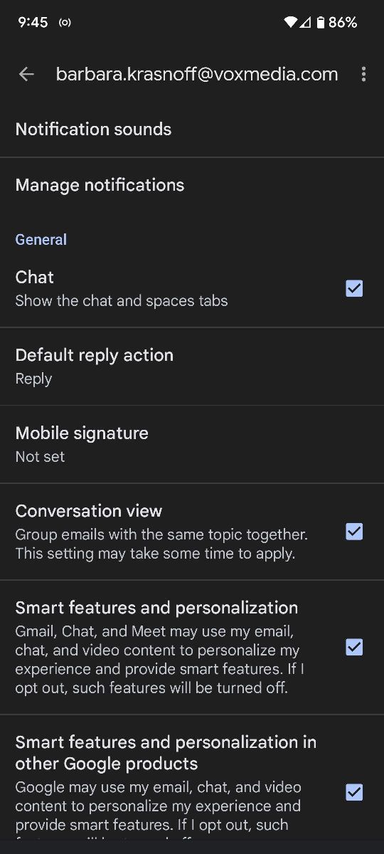 Cách active google chat trên mobile