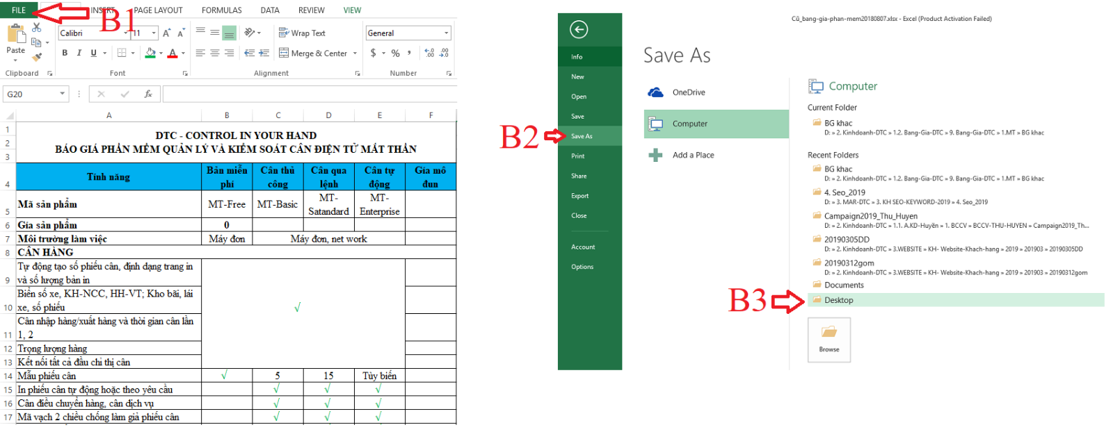 Cách chuyển file Excel sang PDF giữ nguyên định dạng