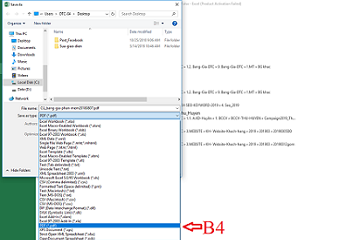 Cách chuyển file Excel sang PDF giữ nguyên định dạng