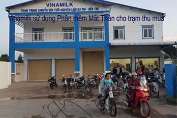 Vinamilk áp dụng CNTT để tối ưu hóa quy trình cân thu mua sữa tại Bến Tre