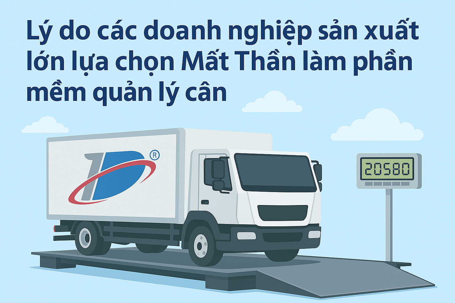 Lý do các doanh nghiệp sản xuất lớn lựa chọn Mắt Thần làm phần mềm quản lý cân