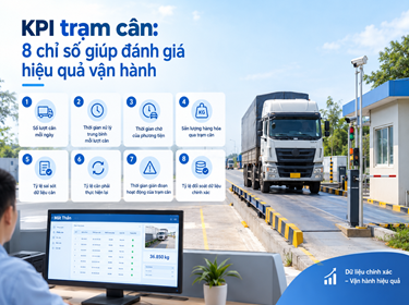 Phần mềm cân xe tải cho nhà máy: Tiêu chí lựa chọn theo nhu cầu thực tế